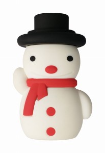 Powerbank  świąteczny bałwanek w kapeluszu na zam.  