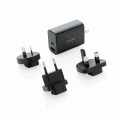 adapter - reklamowy - zasilacz - podróż - ładowarka - znakowanie - nadruk