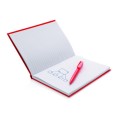 Notes A5 z długopisem, twarda okładka, 80 kartek białych, długopis z tworzywa, pudełko

