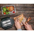 pojemnik - reklamowy - lunch - box - gadżet - kuchnia - podróż - kemping - posiłek - znakowanie - nadruk