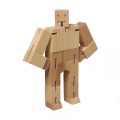Robot drewniany - średni, drewno wiśniowe, 24 cm, po złożeniu w kostkę 9 x 9 x 9 cm, cena dla 5 szt. 
