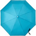 Parasol - podwójny automat, 8 paneli, metal, włókno szklane, poliester pongee, śr. 95 x 30 cm, pokrowiec
