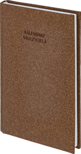 kalendarz - reklamowy - nauczyciela - szkoła - rok  - nauka - notatki - zapis - znakowanie - tłoczenie