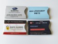 Bezpieczne etui na karty kredytowe, 85 x 55 mm, warstwa anty RFID, dowolny nadruk, możliwa personalizacja, 

folia aluminiowa lub holograficzna za dopłatą. Cena dla 100 szt.
