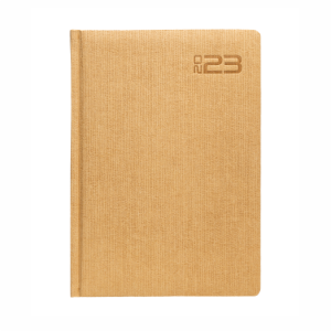 Kalendarz A5 dzienny  okleina papierowa PLANT 