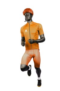 Strój rowerowy z sublimatem reklamowym