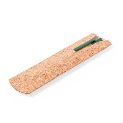 etui - reklamowe - korek - ekologia - długopis - pióro - szkoła - biuro - pisanie - znakowanie - laser