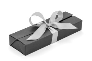 Etui na komplet piśmienny, kokarda