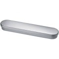 Długopis ze wskaźnikiem laserowym, metal, lampka LED, śr. 9 x 152 mm
