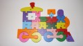 Puzzle drewniane, drewno, ok. 30 x 20 x 1,5 cm, cena orientacyjna
