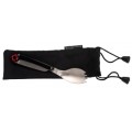 Sztućce turystyczne, 15 - 21 cm, stal S/S 2CR14
