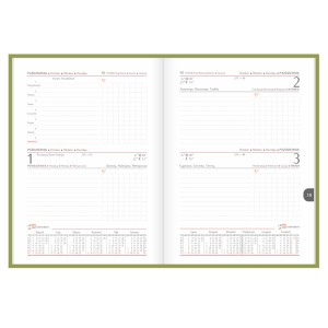 Kalendarz reklamowy B6 dzienny, Vivella