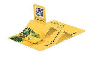 Stojaczek składany - do koperty 