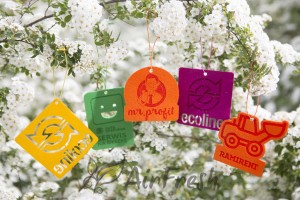 Zawieszki zapachowe z filcu 