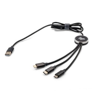 Kabel do ładowania z podświetlonym logo - od listopada