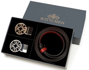 Pasek skórzany damski Wittchen z dwiema klamrami