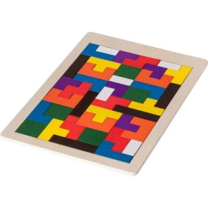 Puzzle drewniane 40 elementów