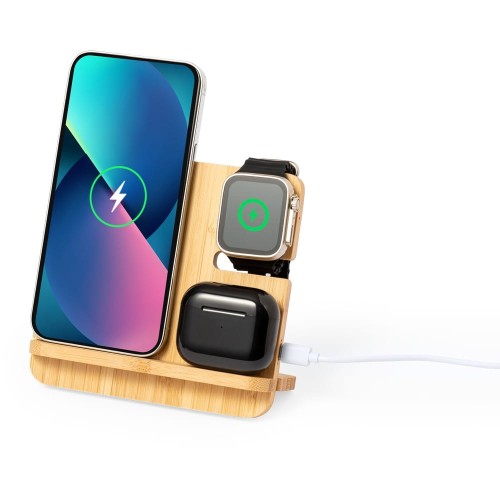 ładowarka - reklamowa - bezprzewodowa - gadżet - ładowanie  - smartfon - biuro - dom - komputer - znakowani e- laser - nadruk