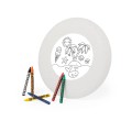 frisbee - reklamowe - gadżet - dzieci - zabawa - gra - wakacje - szkoła - kredki