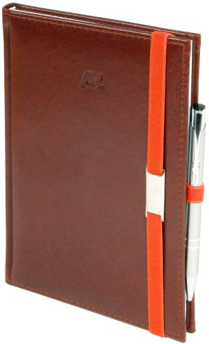 Notes  A5, na zamówienie, oprawa Nebraska obszywana, papier biały linie lub kratka, gumka i szlufka, cena dla min. 100 szt. Opcje - papier Chamoise, blaszka na gumce, tłoczenie, długopis, oprawa Vivella i skóra naturalna
