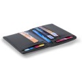 Portfel  z ochroną RFID, PU, 8 przegródek, 82 x 117 x 15 mm
