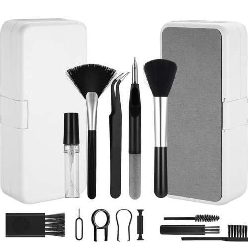 zestaw - reklamowy - czyszczenie - telefon - laptop - klawiatura - słuchawki - biuro - konserwacja - gadżet - znakowanie - nadruk