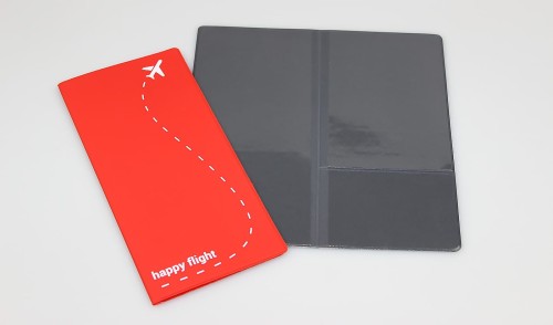 etui - reklamowe - bilety - lotnicze - podróże - gadżet - dokumenty - znakowanie - druk - kolorowy
