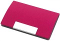Wizytownik, metal, PU, 96 x 65 x 11 mm, pudełko
