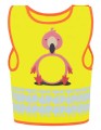 kamizelka - odblaskowa - reklamowa - dzieci - szkoła - przedszkole - bezpieczeństwo - spacer - wycieczka - rower - rolki - narty - łyżwy -  znakowanie - nadruk
