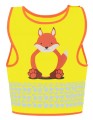 kamizelka - odblaskowa - reklamowa - dzieci - szkoła - przedszkole - bezpieczeństwo - spacer - wycieczka - rower - rolki - narty - łyżwy -  znakowanie - nadruk
