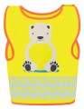kamizelka - odblaskowa - reklamowa - dzieci - szkoła - przedszkole - bezpieczeństwo - spacer - wycieczka - rower - rolki - narty - łyżwy -  znakowanie - nadruk