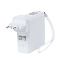 adapter - podróżny - reklamowy - powerbank - ładowarka - indukcyjna - smartfon - podróż - znakowanie - nadruk