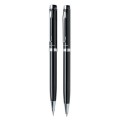Komplet długopis, ołówek, stal, ABS, grafit 0,7 mm
