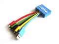 Kabel USB do ładowania, na zamówienie, wtyczka USB i 4 końcówki do ładowania - Mini USB, Micro USB, iPad, Ligtning (iPhone 5 i 6), produkcja wg projektu, cena na zapytanie