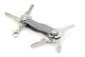 Brelok - organizer do kluczy, 92 x 17 x 16 mm, metal, kartonik