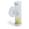 Minutnik pod prysznic, plastik, 18 x 60 x 25 mm, 2 min., przyssawka
