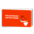 Wizytówki składane, karton 300g, 50 x 90 mm po złożeniu, dowolny druk obustronny, folia błysk jednostronna, cena dla 50 szt.
