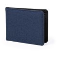 Portfel  z ochroną RFID, poliester, 6 przegródek, 110 x 86 x 13 mm
