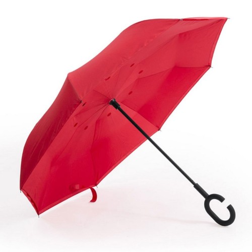 Parasol odwracalny, poliester pongee, śr. 103 x 80 cm, manualny, specjalny uchwyt

