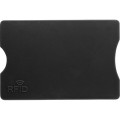 Etui  z ochroną RFID, PS, aluminium, 60 x 90 x 4 mm
