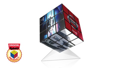 Kostka Rubika 3x3, 57 x 57 x 57 mm, dowolny nadruk, cena dla 400 szt. (min. 100 szt.), zależy od kursu USD, realizacja ok. 5 tygodni
