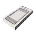 Powerbank 8000 mAh, tworzywo, 105 x 80 x 20 mm, 4 diody, kabel micro USB, wyjście 5V/1A. 5V/2A, wejście 5V/1A
