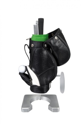 Golf biurowy, metal, PU, 170 x 100 x 390 mm, zwijany trawnik 189 x 23 cm
