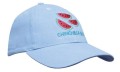 Czapka dziecięca, gruba bawełna, 6 paneli, zapięcie na rzep

