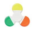 Spinner z 3-ma  zakreślaczami, 80 x 80 x 16 mm
