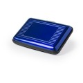 Portfel  z ochroną RFID, aluminium, 6 przegródek, 110 x 75 x 20 mm
