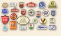 Znaczek - pins metalowy drukowany, druk na metalu, żywica, cena dla wymiaru 15 mm, dla 100 szt., opcje wymiarowe do 35 mm, możliwe różne zapięcia i dodatki - spinka do mankietu, do krawata
