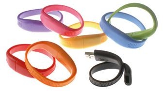 Opaska silikonowa z pamięcią USB, import, na zamówienie, cena na zapytanie, różne pojemności
