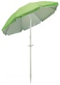 Parasol plażowy, metal, poliester, śr. 156 cm, system wentylacji, spirala do wkręcania a piasek
