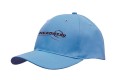 Czapka oddychająca, odychający poly twill, 6 paneli, zapięcie na rzep
